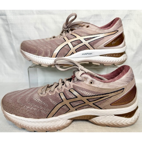 Asics Womens Gel Nimbus 22 1012A587 Pink Running Shoes Sneakers Size 8.5 - Picture 2 of 7